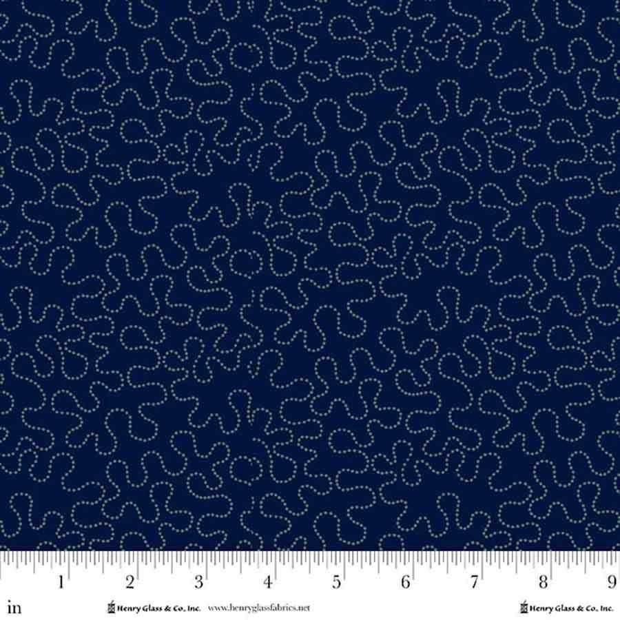 Love Struck Navy Dotted Stipple