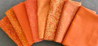 Orange Fat Quarter Bundle