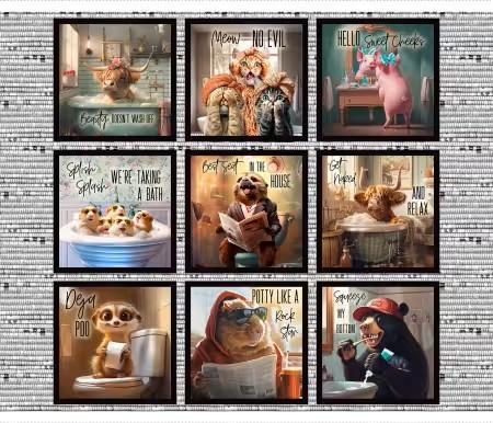 Please Seat Yourself 36” Panel