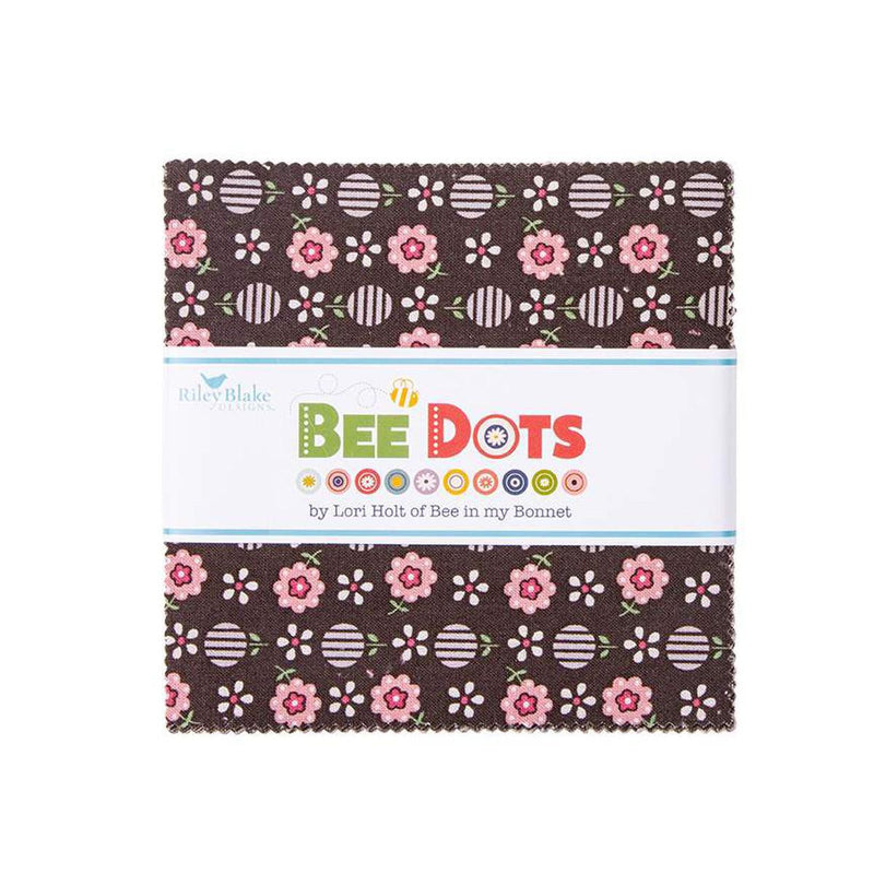 Bee Dots 5" Stacker