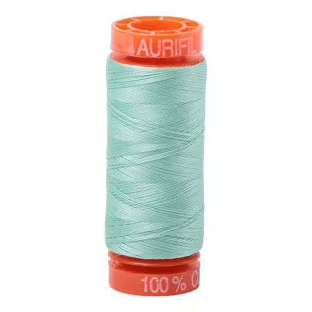 Mako Cotton Embroidery Thread 50wt 220yds Medium Mint