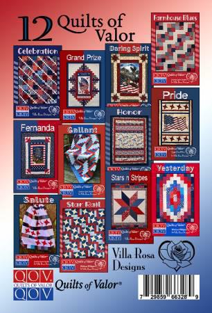 Quilts of Valor Patterns - Set of 12 patterns