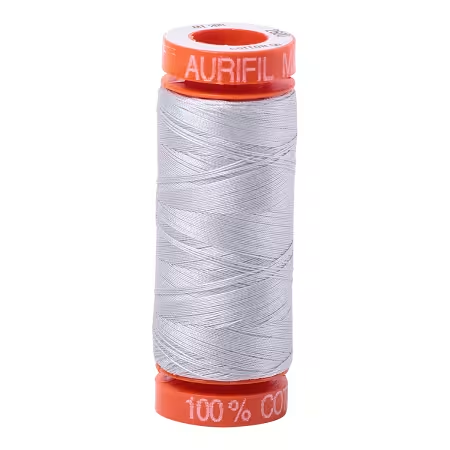 Mako Cotton Embroidery Thread 50wt 220yds Dove