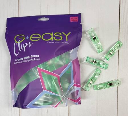 GEasy Clips Large Green (40 pack)