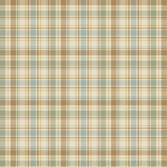 Toolbox Primo Plaids Tan & Blue Flannel