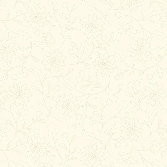 Make It Merry Dotted Floral Cream