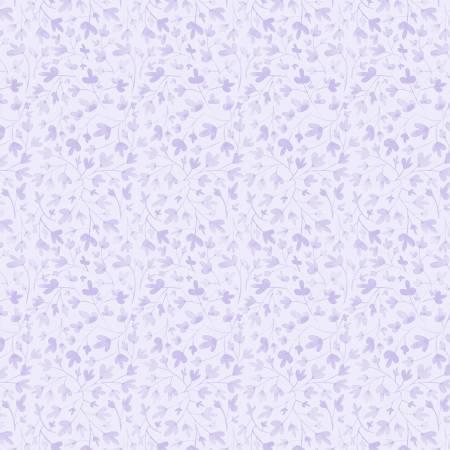 Whimsy II - Tonal Vines Light Lavender