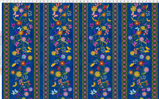 Sewposium Exclusive Gypsy - Border Blue