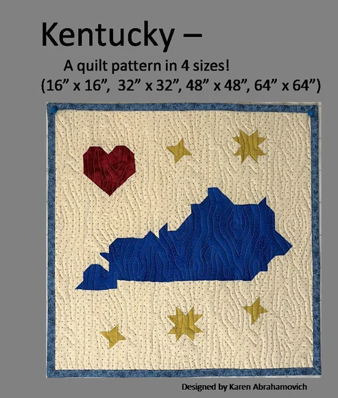 Kentucky State Quilt Pattern