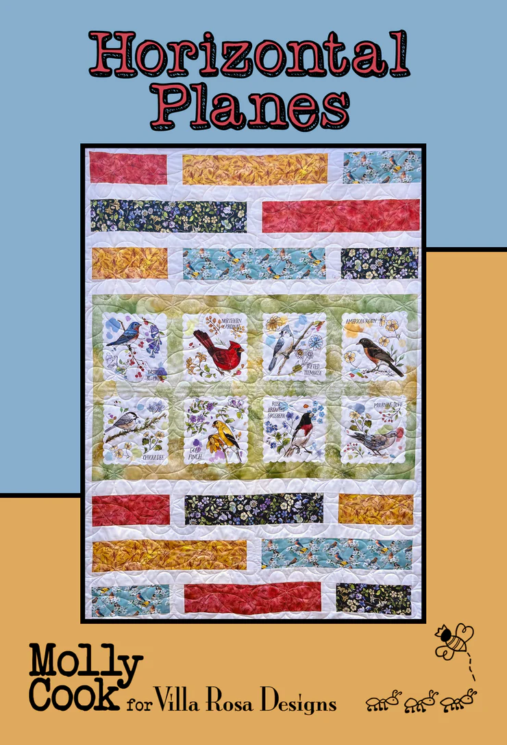 Horizontal Planes Quilt Pattern