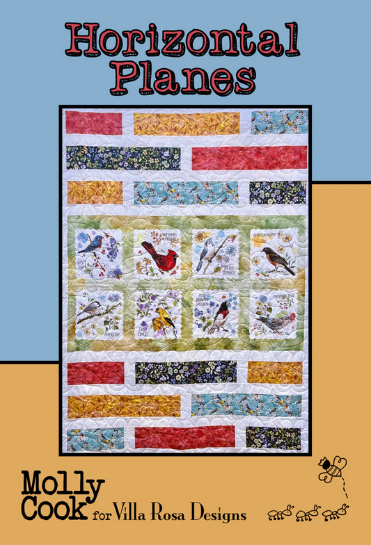 Horizontal Planes Quilt Pattern