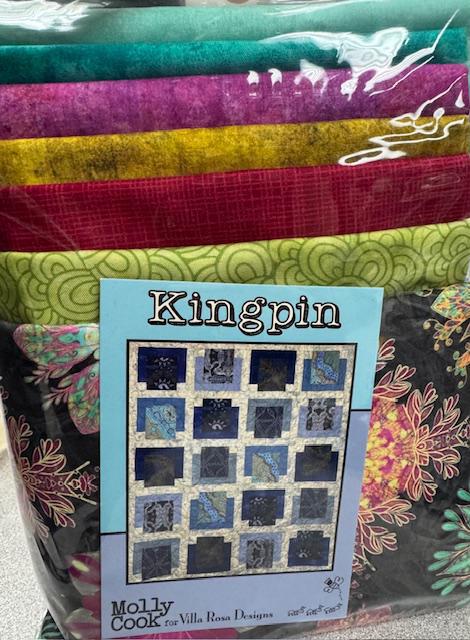 Kingpin Quilt Kit featuring Calixta