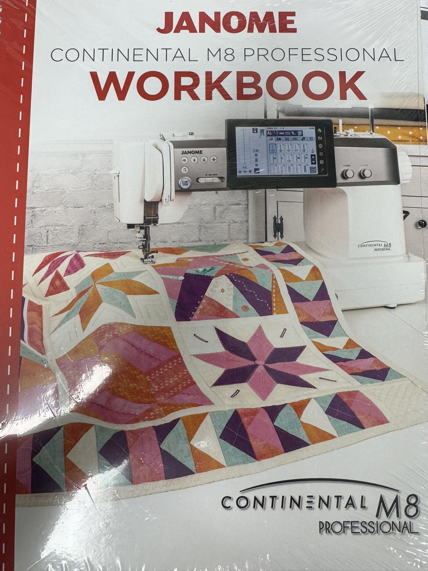 Janome M8 Continental Workbook