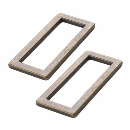 1.5" Flat Rectangle Rings (Set of 2)