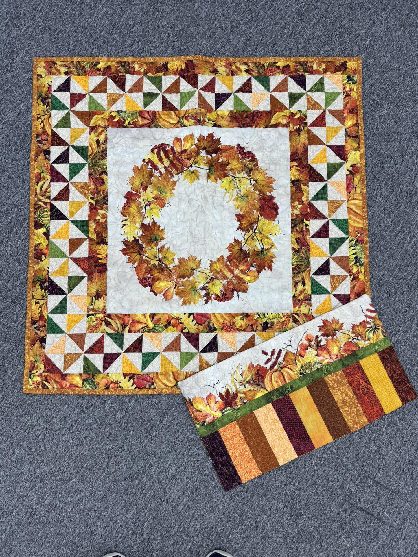Fall Wall Hanging & Pillow Cover