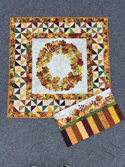 Fall Wall Hanging & Pillow Cover