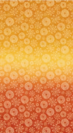 Wishflower - Orange Gold Ombre