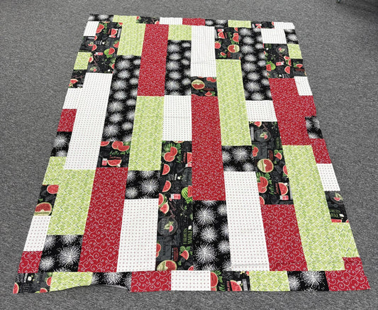 Watermelon Half Yard Pack Quilt Top