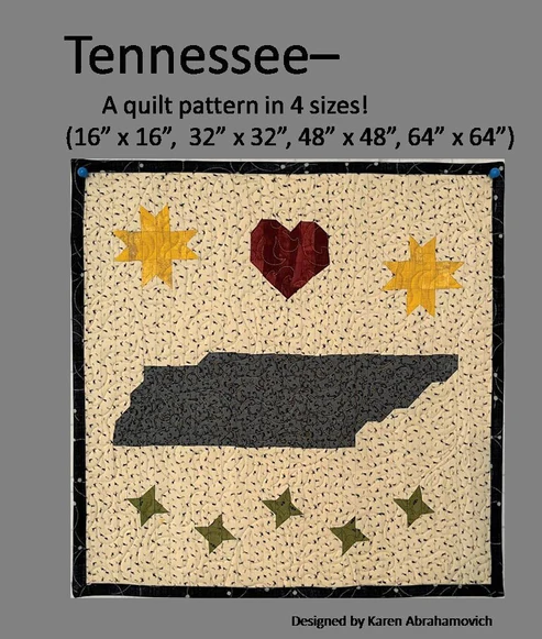 Tennessee State Quilt Pattern