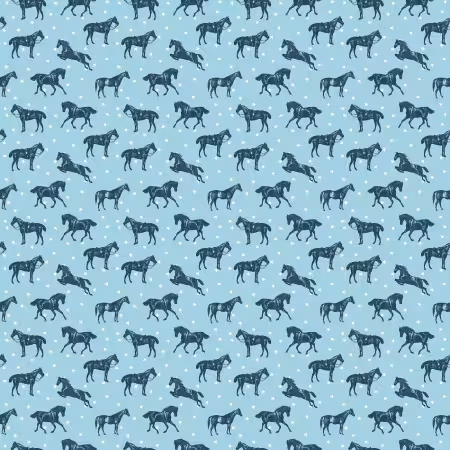 Bluegrass Charm Horses Sky