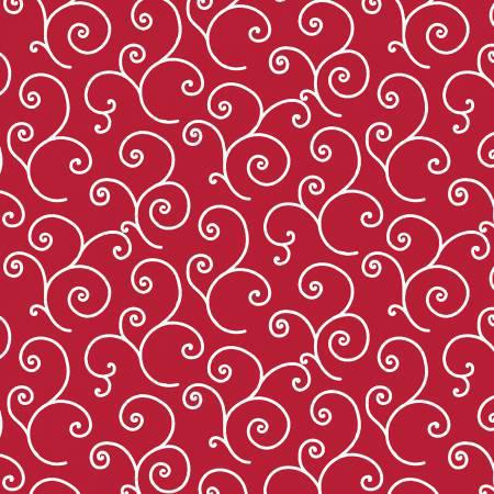 Kimberbell Basics Red Scroll