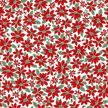 Merry Mix White and Red Poinsettias
