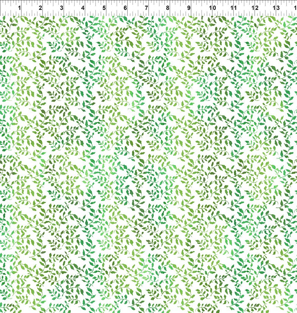 Sew Spring! Vines Green