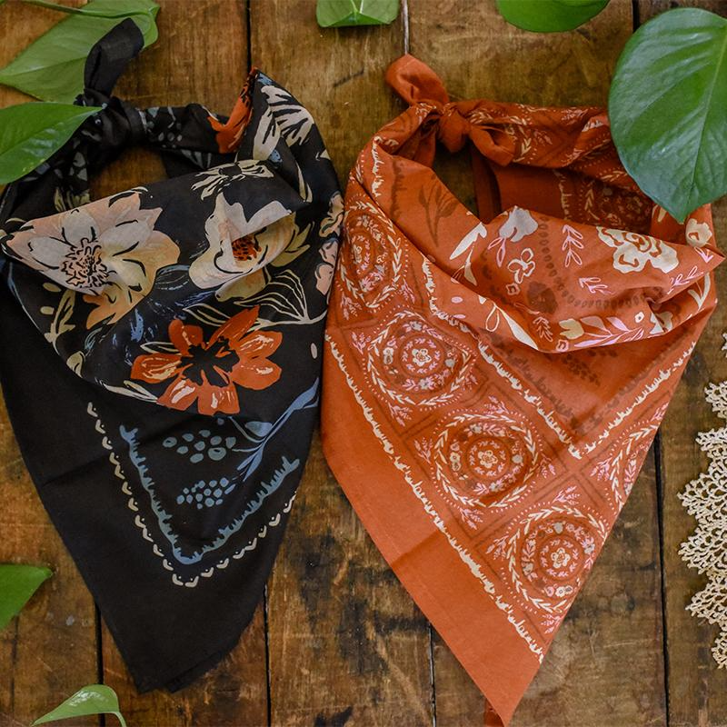 Foraged and Found Bandana Set 2