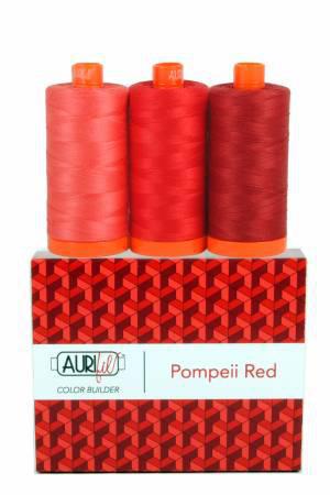 Color Builder 50wt 3pc Set Pompeii Red8057252119259