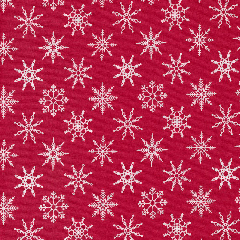 Candy Cane Lane Cardinal Snowflakes