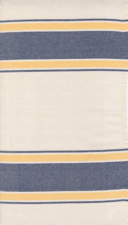18" Summer Solstice Canary Nautical Blue Toweling