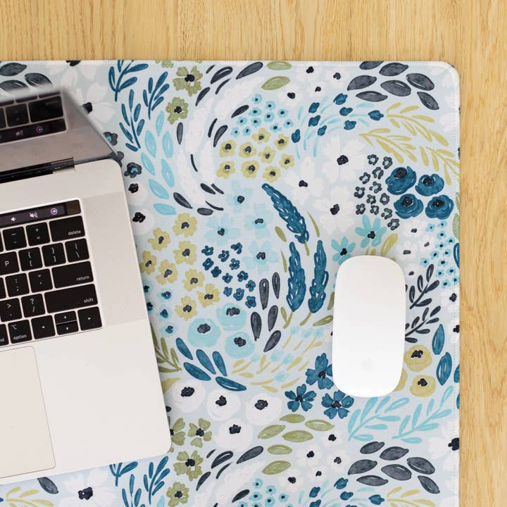 Floral Desk Pad