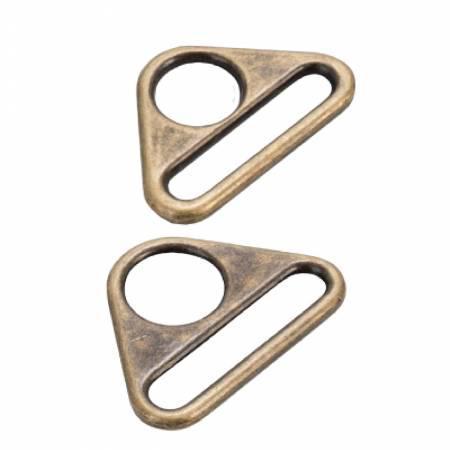 1.5" Triangle Ring Flat 1.5in (Set of Two)