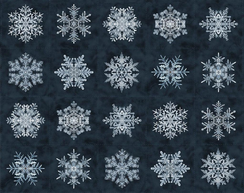 Bentley's Snowflakes - Snowflakes Panel