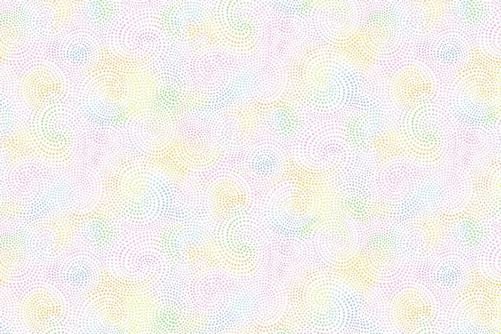 Twirl Dotty Spiral - Pastel