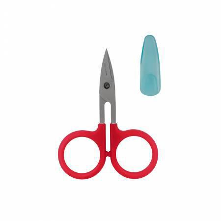 Perfect Scissors Karen Kay Buckley Curved Blade Red