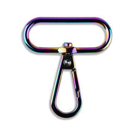 1 1/2" Swivel Hooks Bag Hardware - Rainbow