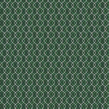 Merry Mix Green Geometric