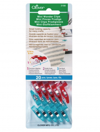 Clover Mini Wonder Clips Set Of 20