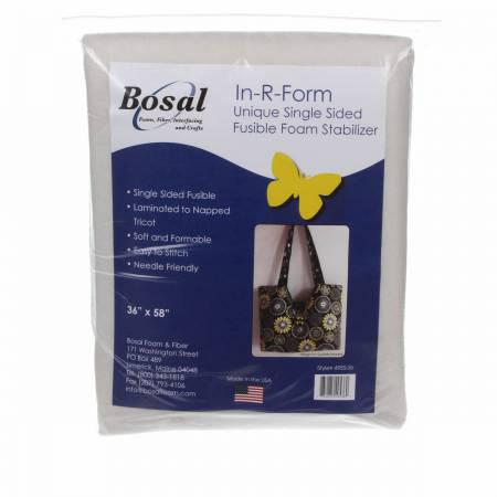 Bosal In-R form Single Sided Fusible Foam Stabilizer 36" X 58"