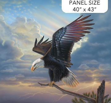 Winged Glory Eagle Panel