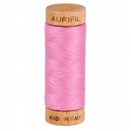 Aurifil Mako Cotton Thread Solid 80wt 300yds Medium Orchid