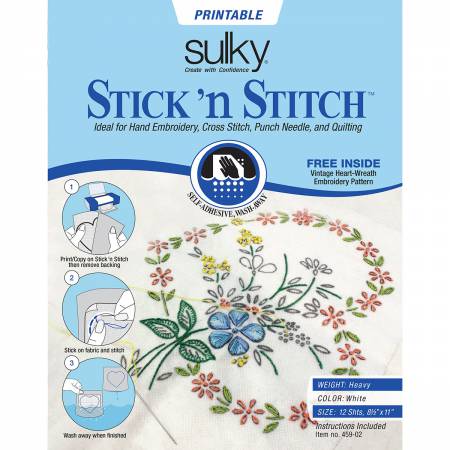 Stick N Stitch Sheets