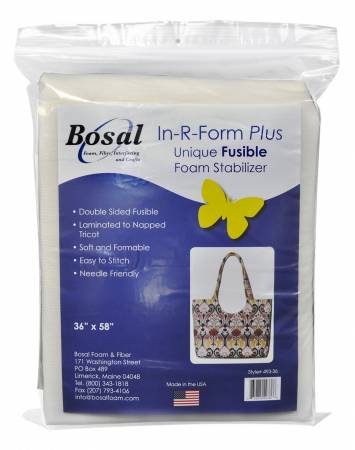 Bosal In-R-Form Plus Double Sided Fusible Stabilizer 36" x 58"