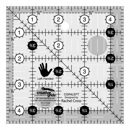 Creative Grids Left Hand 4.5" Square
