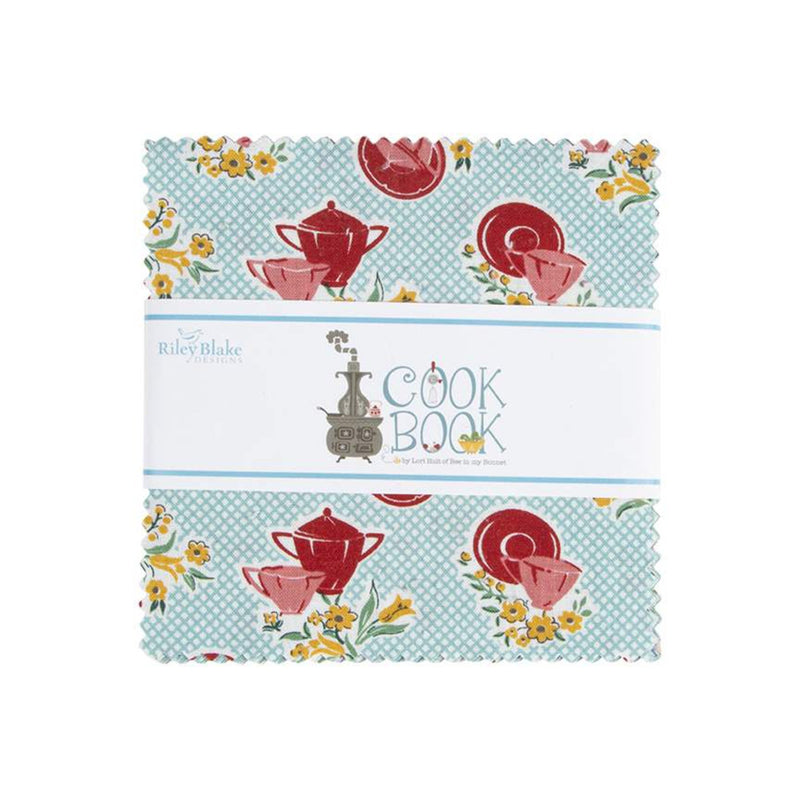 Cook Book 5" Stacker by Lori Holt