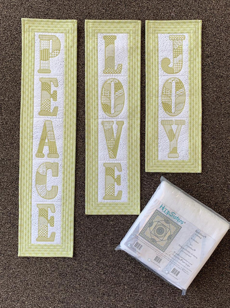 Peace, Love, Joy Bundle- Includes 5 yd Battilizer
