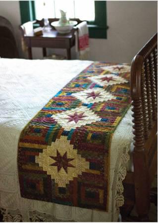 Log Cabin Nights Bed Runner Pattern