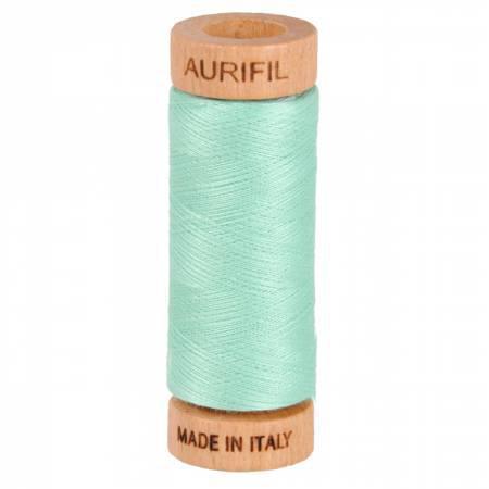Aurifil Mako Cotton Thread Solid 80wt 300yds Medium Mint