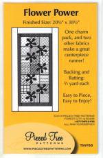 Flower Power Table Runner Pattern